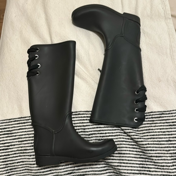 Coach tall rain boots - Picture 1 of 10